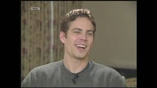 Paul Walker 1999 video