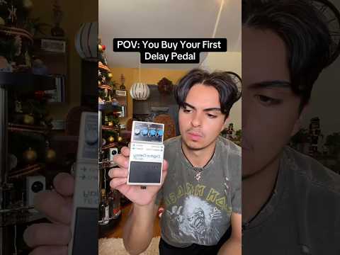POV: You Buy your First DELAY PEDAL 🌧️