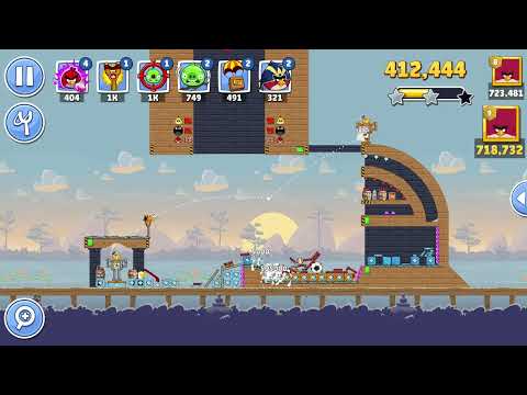 Angry Birds Friends Level 1 Tournament 1628 three stars NO POWER-UP walkthrough 2025-10-11