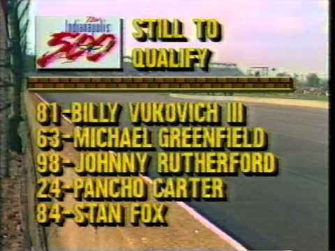 INDY 500 1989 - TIME TRIALS - DAY 3