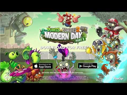Plants Vs. Zombies 2: Modern Day: Mid-Wave B