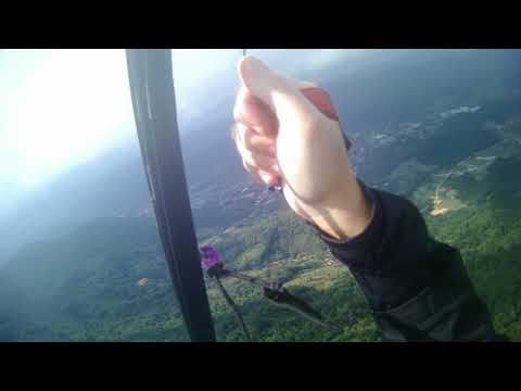 Decolagem parapente Pomerode 18/08/2018