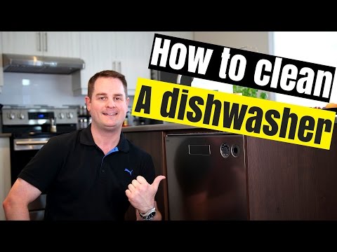 HOW TO CLEAN YOUR DISHWASHER (QUICK & EASY !!)