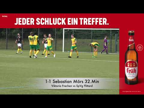 Viktoria Frechen vs SpVg Flittard I Pass Schuss Tor