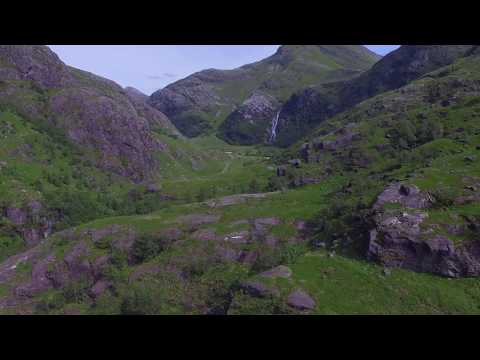 Ben Nevis South Valley Drone 20th june 2017