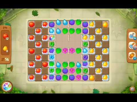 Gardenscapes Level 296