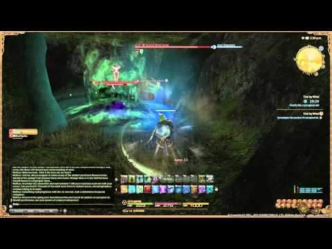 Final Fantasy XIV  A Realm Reborn - Conjurer Lv10 Quest - Trial by Wind
