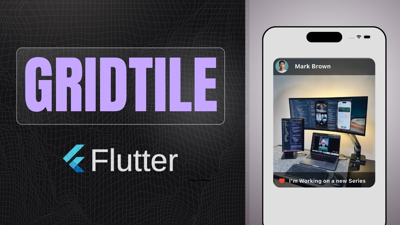 GridTile widget | Flutter