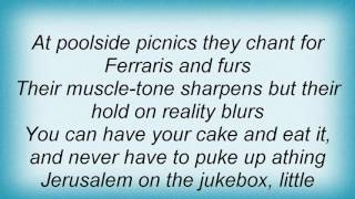 Richard Thompson - Jerusalem On The Jukebox Lyrics