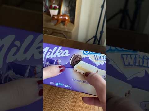 Milka Chocolate Oreo 🍫💜#asmr #oddlysatisfying #shorts