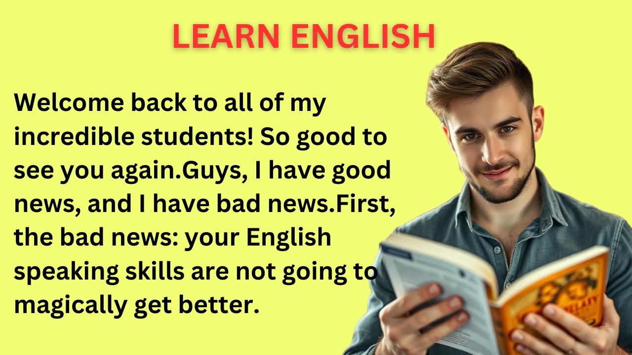 Learn english// English story// Improve your english with stories//How to talk better in english
