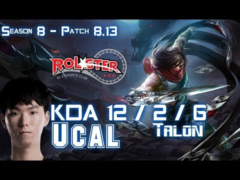 KT Ucal TALON vs RYZE Mid - Patch 8.13 KR Ranked