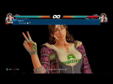 Tekken 7 - Julia Move List & Combos (Season 4 Final)