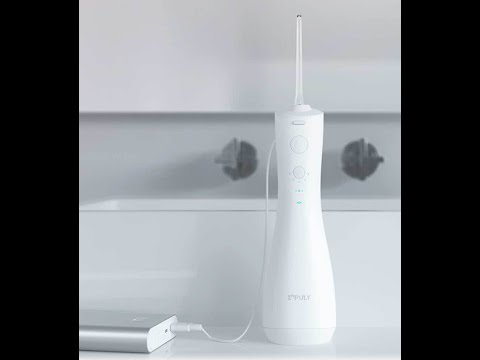 ENPULY pentagonal warrior Portable irrigation machine. 英普利弹冲水流冲牙器五边形战士款 白色