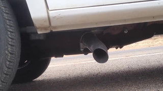 4.3L Astro Muffler Delete and Gutted Catalytic Converter "Shorty Exhaust"