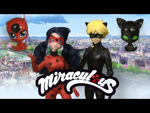 Miraculous Ladybug And Cat Noir From Bandai