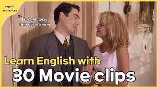how to sound like a native English speaker using movie dialogues.