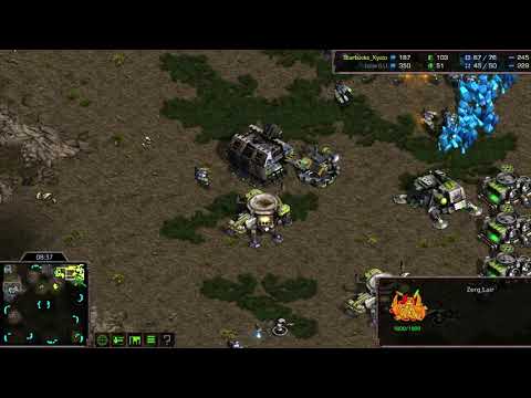 Starcraft Remastered Broodwar 1v1 Fighting Spirit - Battlenet Match