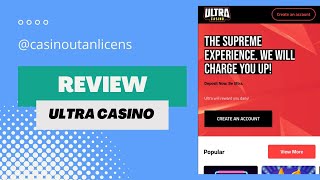 Är Ultra casino en ny favorit bland casinon utan svensk licens?