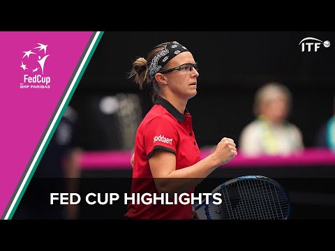 Belgium vs Kazakhstan | Fed Cup Qualifiers 2020 | ITF