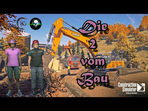 Der Bausimulator 2022 - die 2 vom Bau, Folge 162: Zu dumm zum Löcher baggern