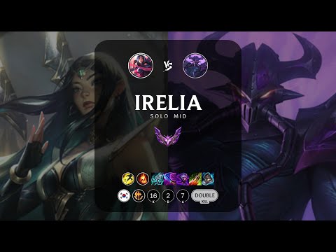 Irelia Mid vs Kassadin - KR Master Patch 12.23