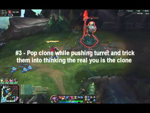 4 Shaco Top Essential Clone tricks/baits