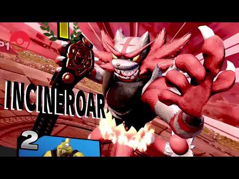 Super Smash Bros. Ultimate - Incineroar and DK