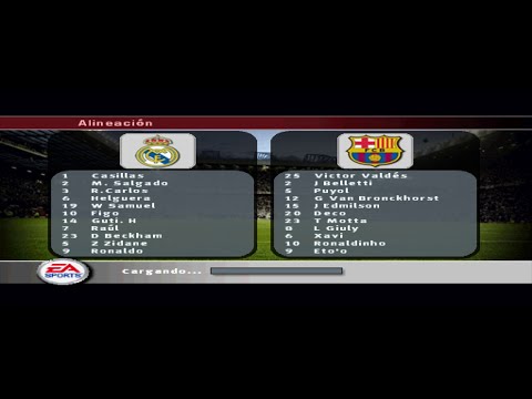 FIFA 2005 Real Madrid Vs Barcelona