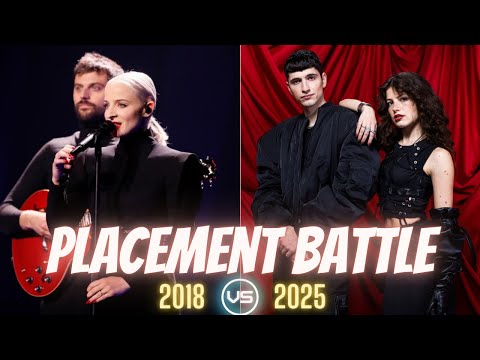 Eurovision:Placement Battle - 2018 vs 2025