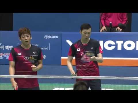 Victor Korea Open 2016 | Badminton F M2-MD | Lee/Yoo vs Li/Liu