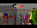 SFM SERIES Sonic Exe Season 2 Episode 8 LISTEN TO WHAT PEOPLE DON T SAY