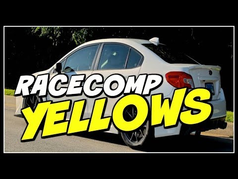RACECOMP YELLOW LOWERING SPRINGS 2015-2017 WRX CANYON RUN