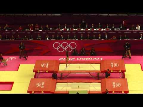 Ekaterina Khilko Trampoline Optional London 2012