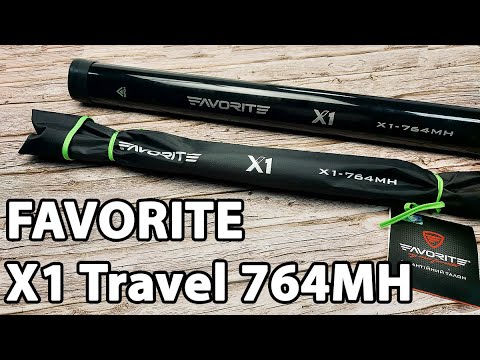 Розпаковка: Спінінг Favorite X1 Travel 764MH