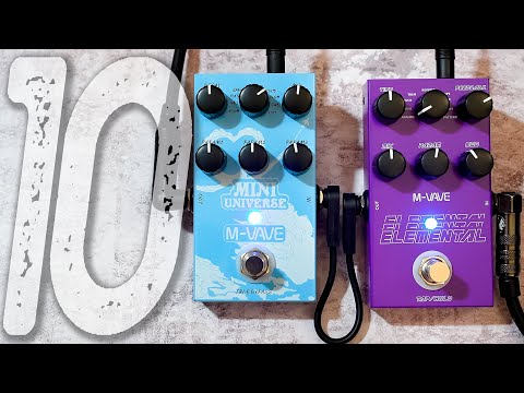 M-VAVE Elemental + Mini Universe | 10 Beautiful LoFi Ambient Guitar Sounds ON A BUDGET