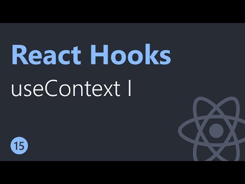 React Hooks Tutorial 15 useContext Hook Part 1