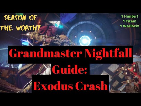 Grandmaster Nightfall Guide: Exodus Crash