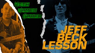 Video thumbnail for Jeff Beck Lesson Featuring The Fender American Vintage II 1951 Telecaster by N Stuff Music