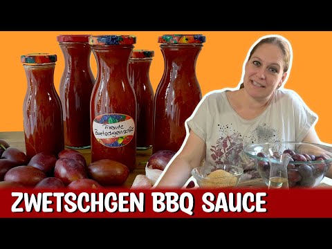 Die beste BBQ Sauce mit Zwetschgen - perfekt für jeden Grillfan!