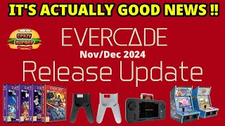 Evercade Release Update Nov/Dec 2024 - It's actually GOOD News!!