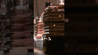 QUEEN ANNE - Sail away des Luxus Liners l Shipspotting Hamburg 06.01.2026