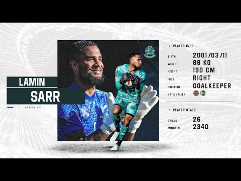 Lamin Sarr ● Goalkeeper ● Lunds BK ● Highlights