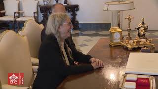 Patti Smith spotkała Papieża w Watykanie