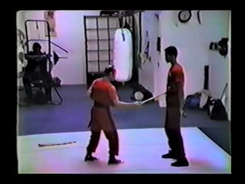 Angel Cabales demonstrating 12 angles of Serrada Escrima