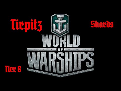 World of Warships Tirpitz Tier 8 Shards Battle