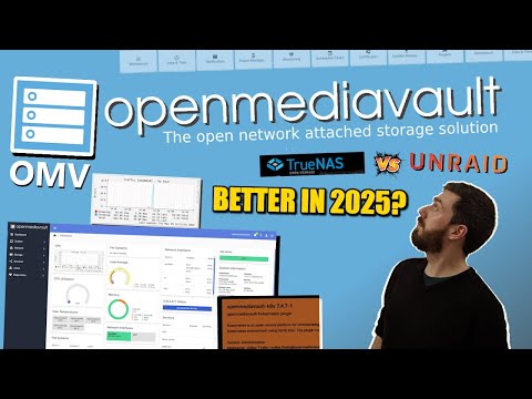 OpenMediaVault (OMV) in 2025 - Better or Worse than TrueNAS and UnRAID for your DIY NAS?