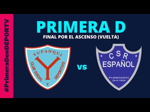 Yupanqui vs Centro Español - LA FINAL (Vuelta) por el ascenso a la Primera C - #PrimeraDenDEPORTV