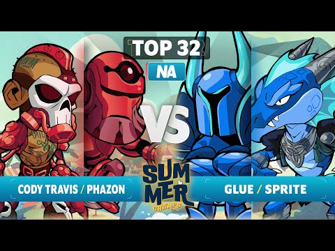 Cody Travis & Phazon vs Glue & Sprite - Top 32 - Summer Championship 2023 - NA 2v2