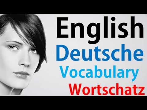 Video#50 Deutsch-Englisch Wortschatz Übersetzung German English Einstufungstest Englischhilfen